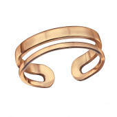 Inel din argint placat cu aur roz 14K DiAmanti DIA30368